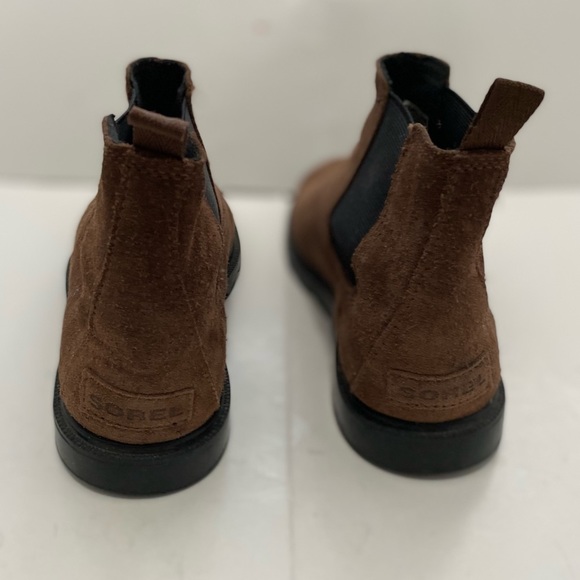 Sorel Suede Unisex Chelsea Boots Sz 5 US - Picture 6 of 15